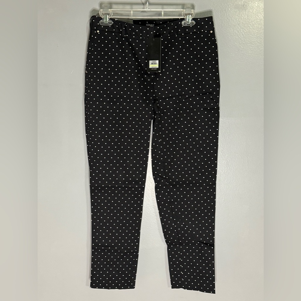 Jones New York Grace ankle length Black Dot